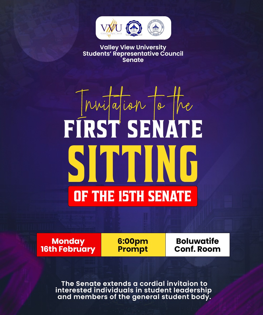 First Senate Sitting
